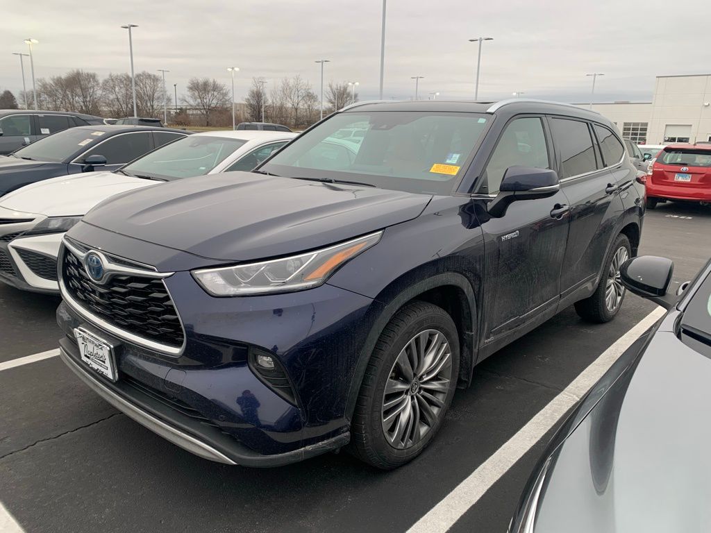 2021 Toyota Highlander Hybrid Platinum 2