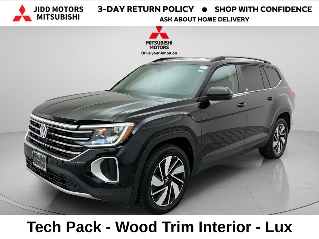 Black 2025 Volkswagen Atlas SUV / Crossover All-Wheel Drive 8-Speed Automatic