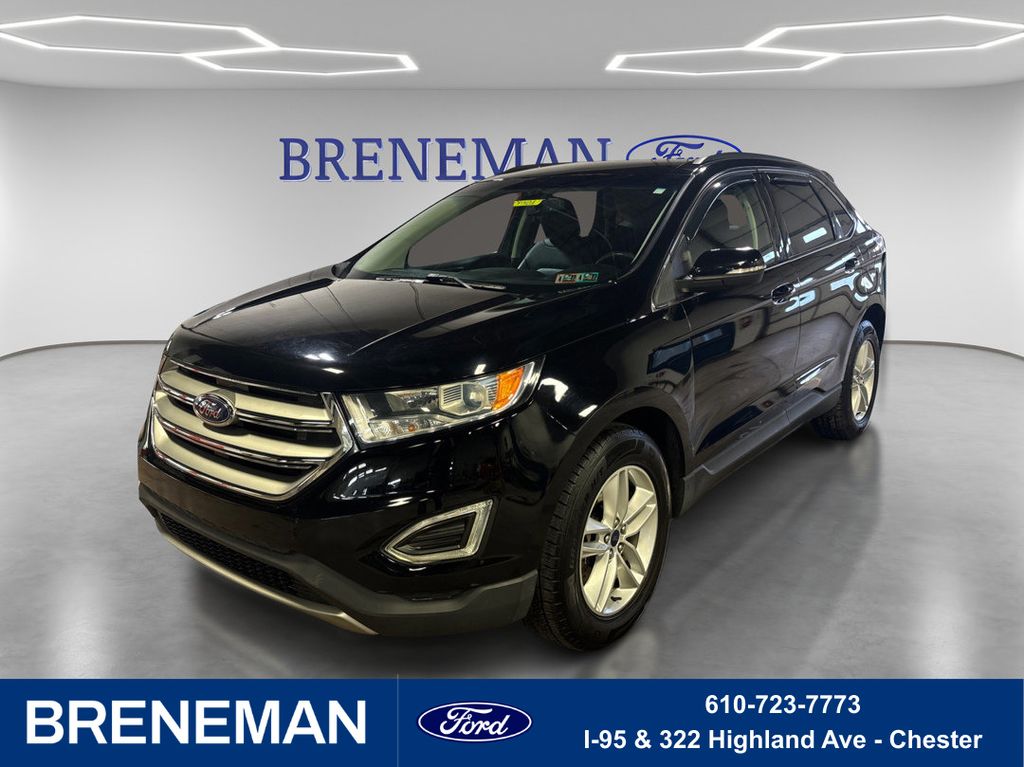 Shadow Black 2016 Ford Edge SEL AWD SUV / Crossover All-Wheel Drive 6-Speed Automatic