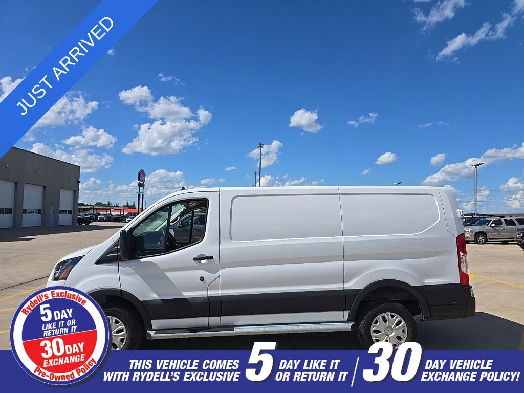 Oxford White 2025 Ford Transit Cargo Van Rear-Wheel Drive 