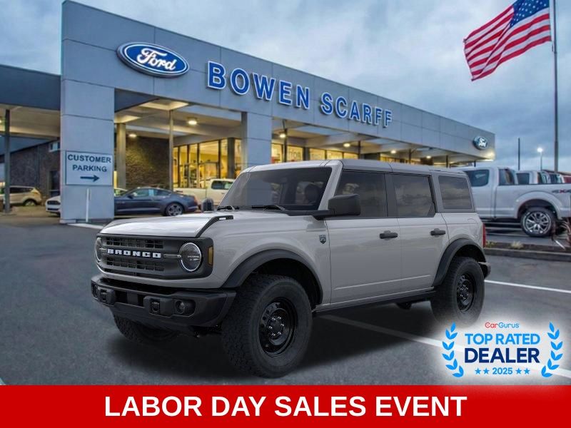 Avalanche Gray 2026 Ford Bronco SUV / Crossover Four-Wheel Drive Automatic