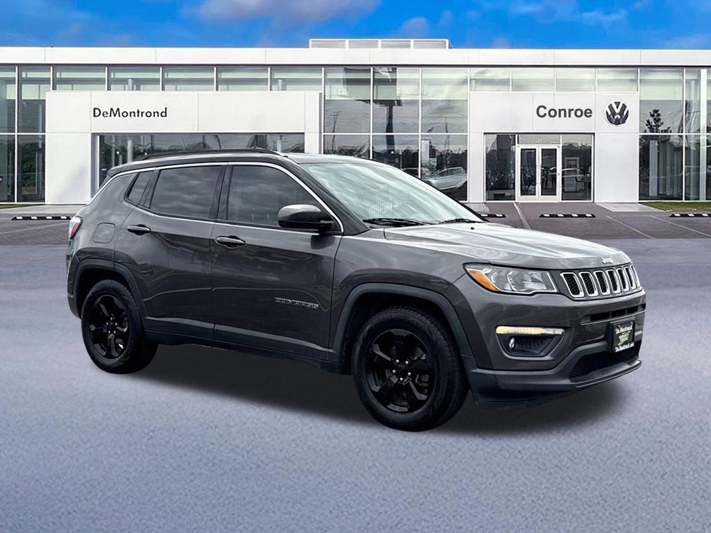 2020 Jeep Compass Latitude Gray at Mac Haik CDJR North Houston