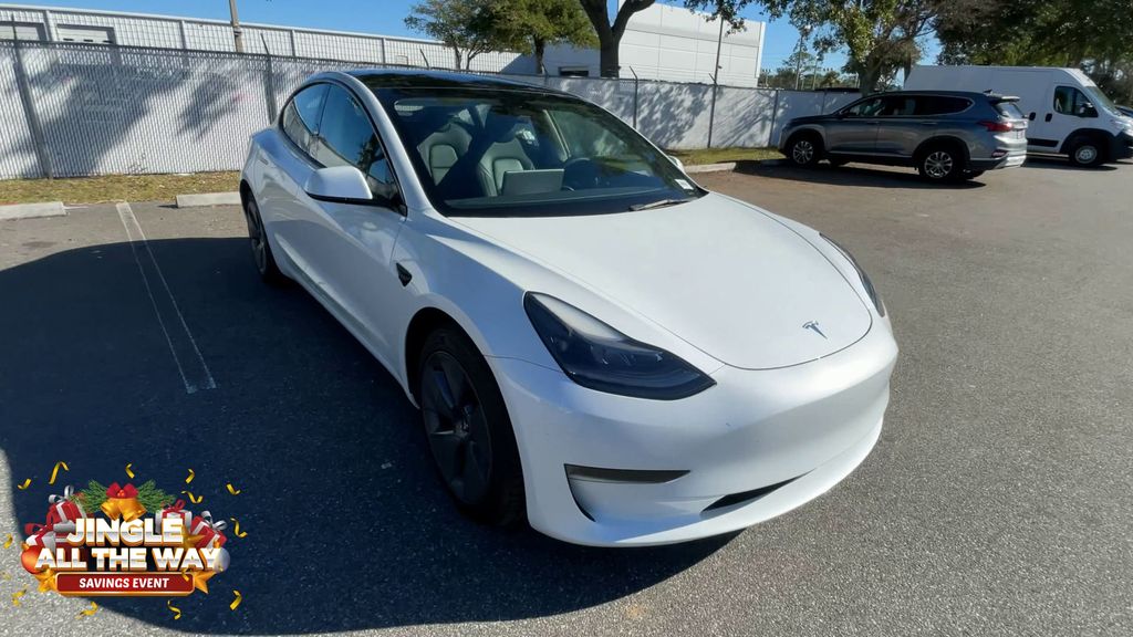 Used 2023 Tesla Model 3 Base with VIN 5YJ3E1EA6PF499338 for sale in Jacksonville, FL