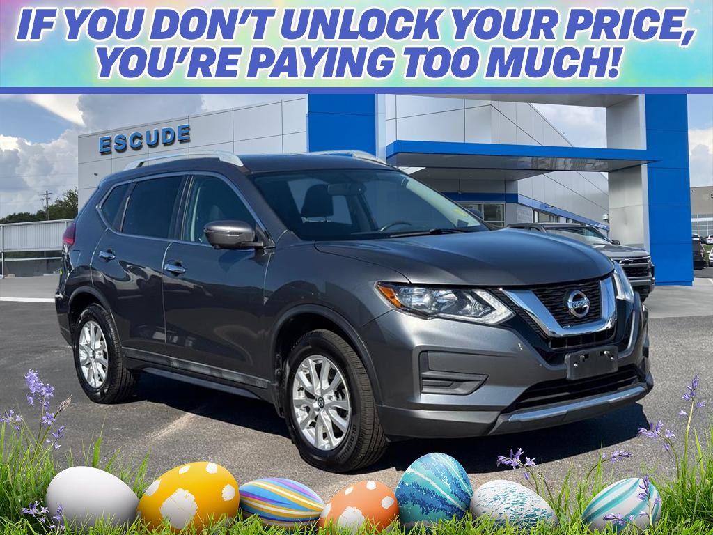 Gray (Gun Metallic) 2017 Nissan Rogue SV AWD SUV / Crossover All-Wheel Drive Continuously Variable Transmission