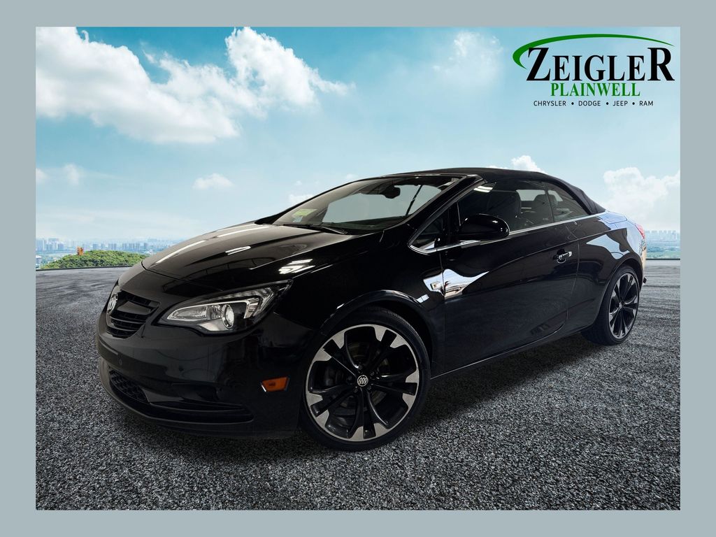 Black (Ebony Twilight Metallic) 2018 Buick Cascada Sport Touring FWD Convertible Front-Wheel Drive 6-Speed Automatic Overdrive