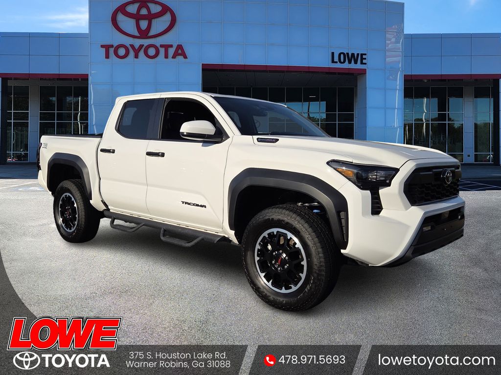 Ice Cap 2025 Toyota Tacoma TRD Off-Road Double Cab 4WD Pickup Truck Four-Wheel Drive 8-Speed Automatic