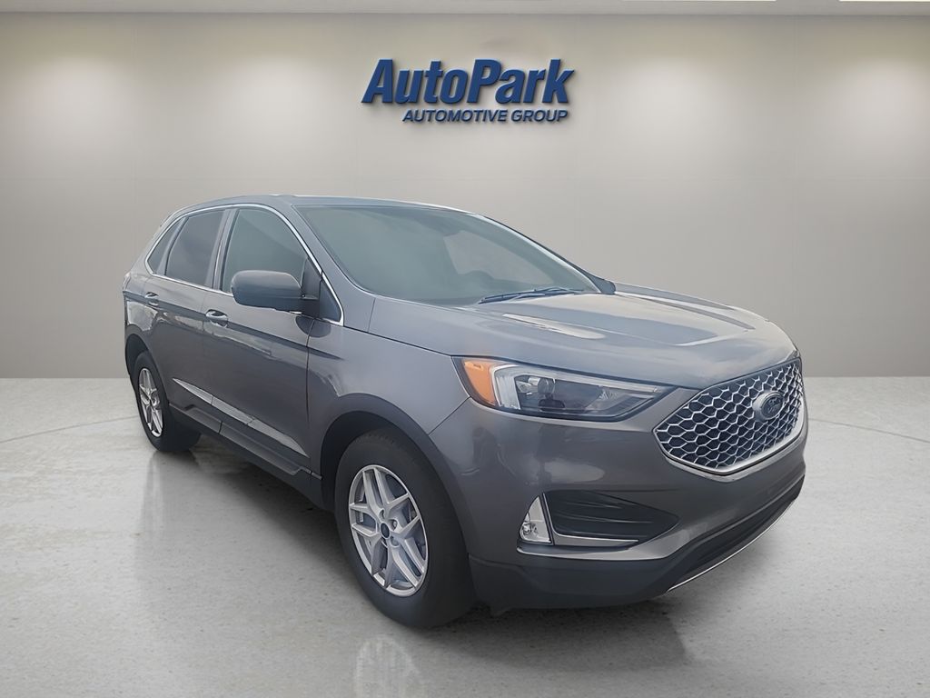 Gray Metallic 2024 Ford Edge SUV / Crossover All-Wheel Drive 8-Speed Automatic