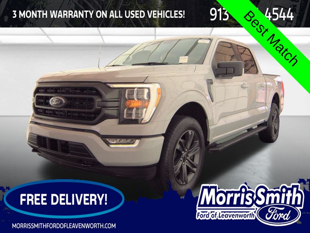 Avalanche Gray 2023 Ford F-150 Pickup Truck Four-Wheel Drive Automatic