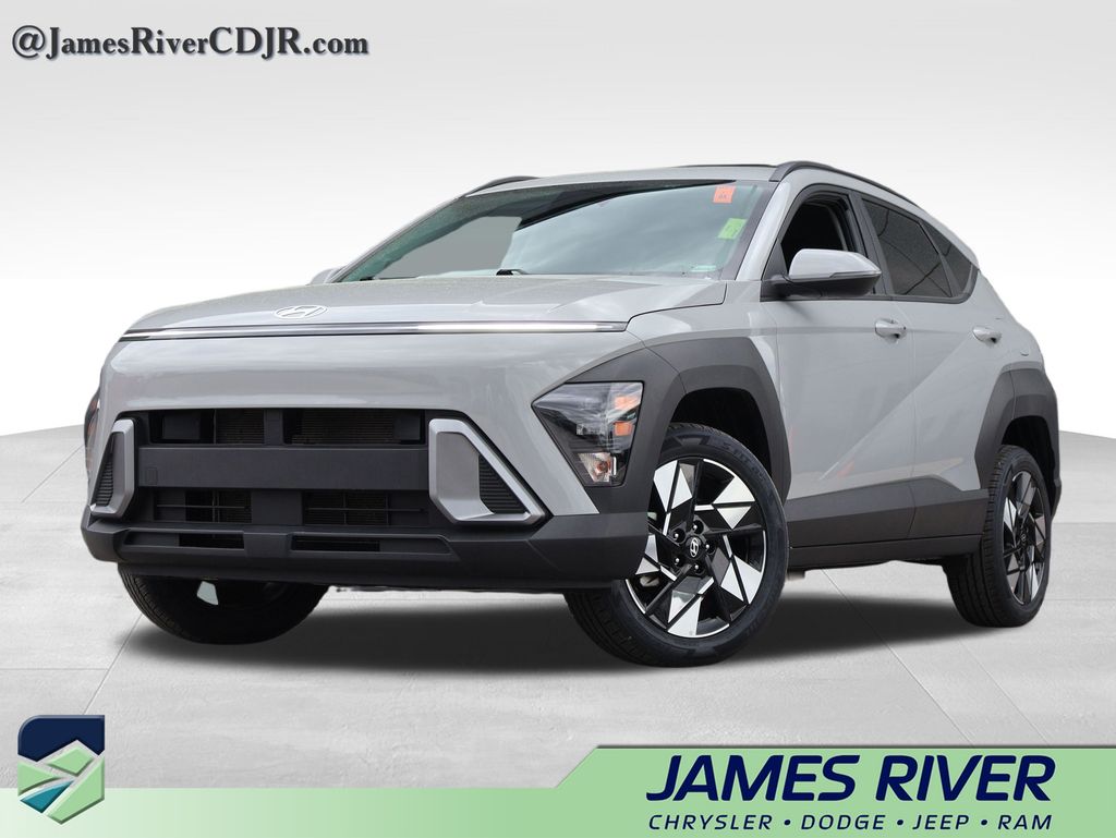 Cyber Gray Metallic 2025 Hyundai Kona SEL AWD SUV / Crossover All-Wheel Drive Continuously Variable Transmission