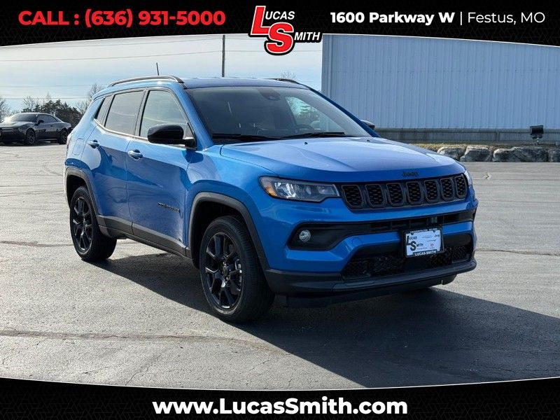 Hydro Blue Pearlcoat 2026 Jeep Compass SUV / Crossover Four-Wheel Drive 8-Speed Automatic