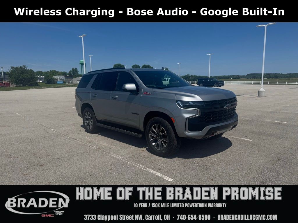 Sterling Gray Metallic 2024 Chevrolet Tahoe Z71 4WD SUV / Crossover Four-Wheel Drive