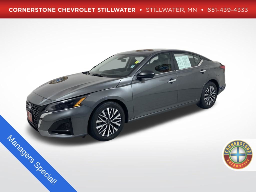 Gray (Gun Metallic) 2025 Nissan Altima Sedan Front-Wheel Drive Continuously Variable Transmission
