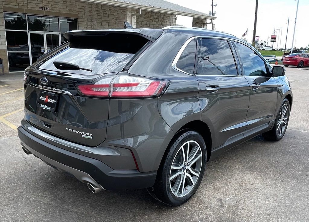 2019 Ford Edge Titanium Gray at Durrett Motor Company
