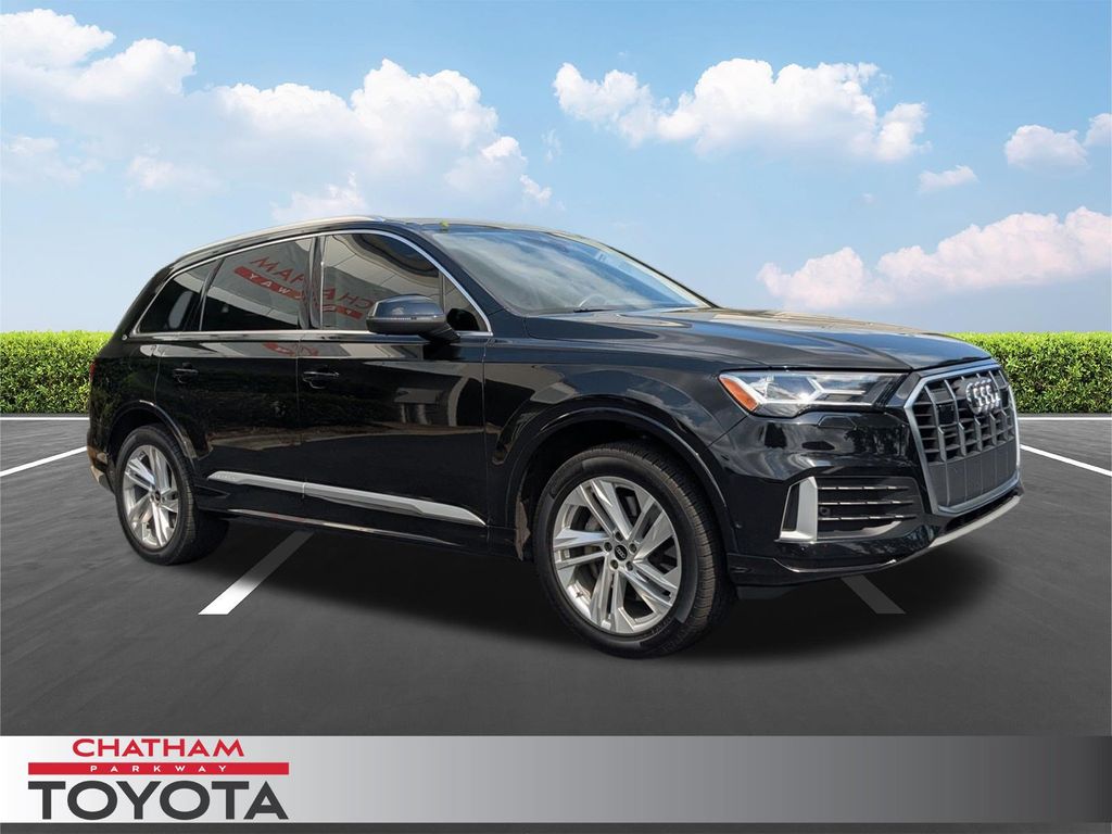 Mythos Black Metallic 2023 Audi Q7 SUV / Crossover All-Wheel Drive 8-Speed Automatic