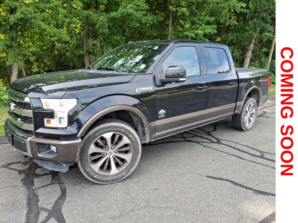 Gray 2015 Ford F-150 Pickup Truck Four-Wheel Drive 6-Speed Automatic