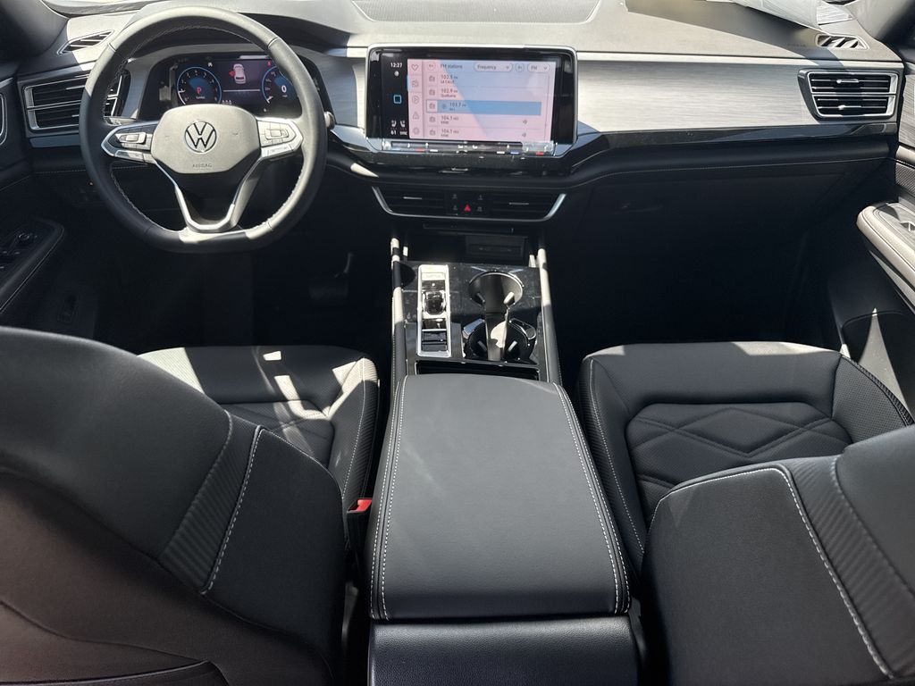 2026 Volkswagen Atlas Cross Sport 2.0T SE w/Technology Silver at DeMontrond Auto Country
