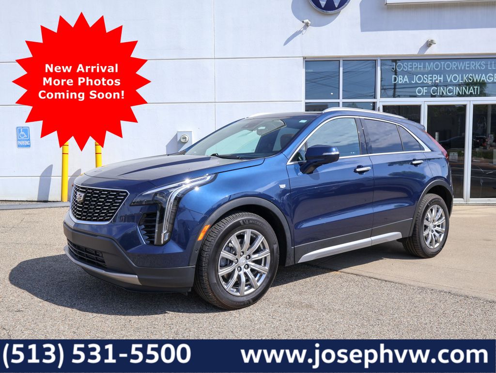 Twilight Blue Metallic 2022 Cadillac XT4 Premium Luxury AWD SUV / Crossover Four-Wheel Drive 9-Speed Automatic
