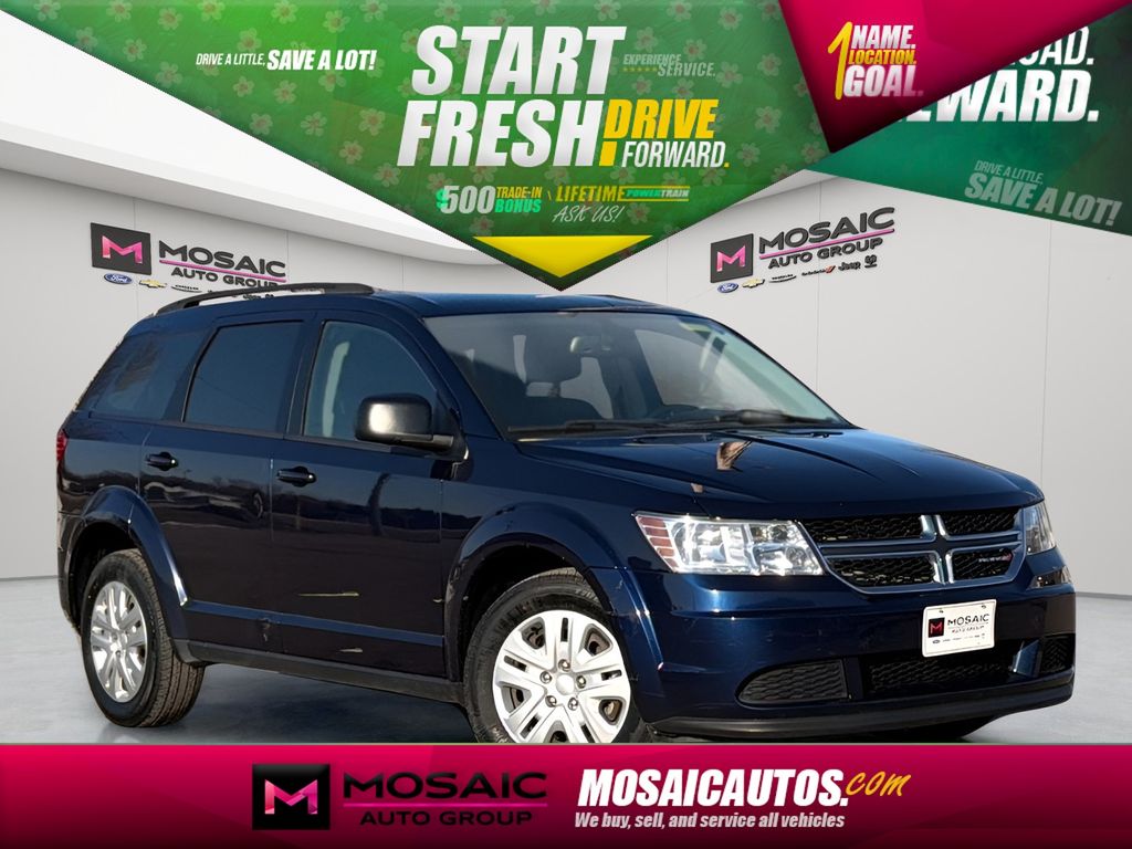 Contusion Blue Pearlcoat 2020 Dodge Journey SE Value FWD SUV / Crossover Front-Wheel Drive 4-Speed Automatic