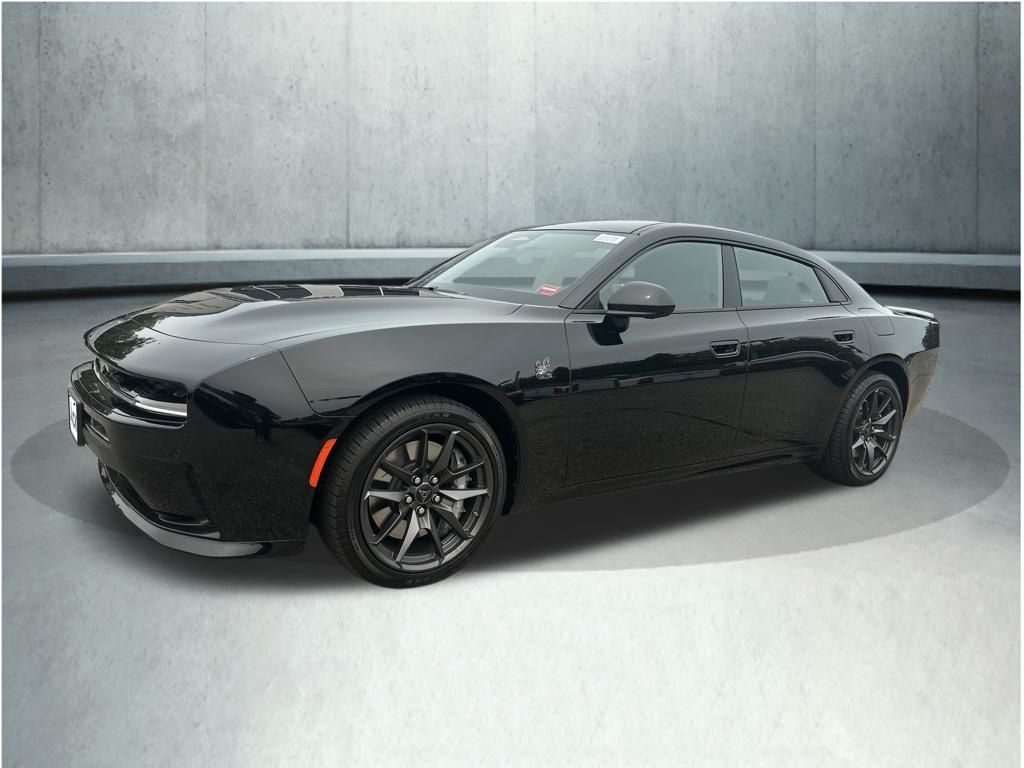 Diamond Black Crystal Pearlcoat 2026 Dodge Charger Sedan All-Wheel Drive 8-Speed Automatic