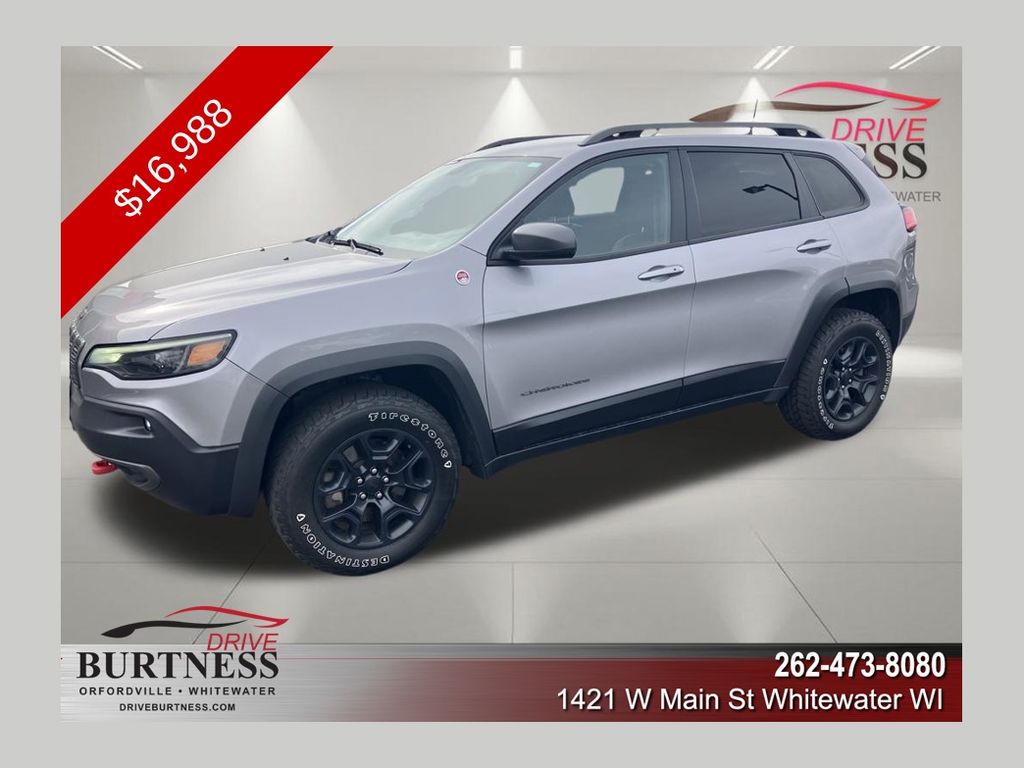 Billet Silver Metallic Clearcoat 2020 Jeep Cherokee Trailhawk 4WD SUV / Crossover Four-Wheel Drive 9-Speed Automatic
