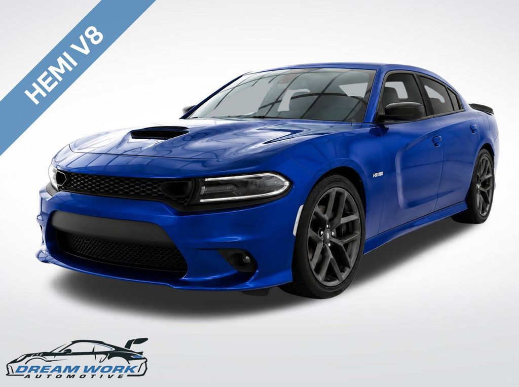 Indigo Blue 2021 Dodge Charger Sedan Rear-Wheel Drive 8-Speed Automatic