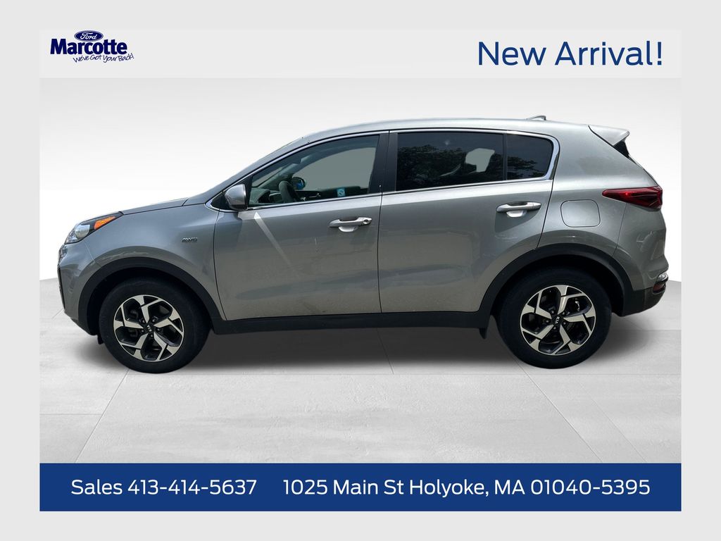 Steel Gray 2020 Kia Sportage LX AWD SUV / Crossover All-Wheel Drive 6-Speed Automatic Overdrive