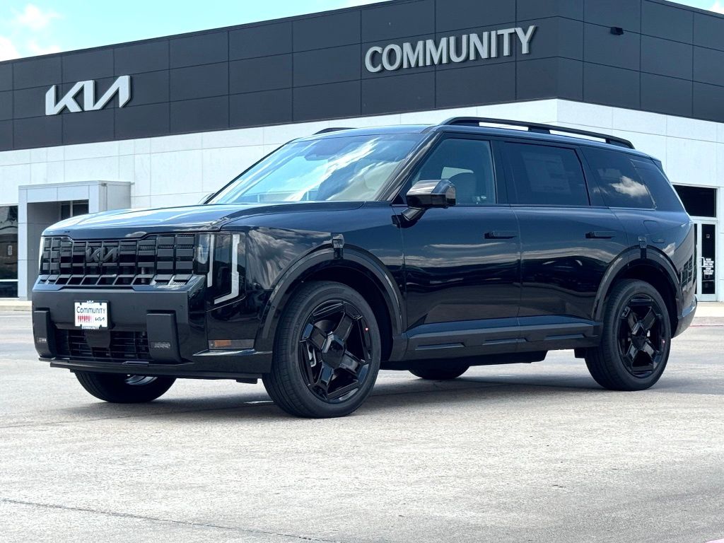 2027 Kia Telluride Hybrid X-Line SX Prestige Black at Shottenkirk Kia Fort Bend
