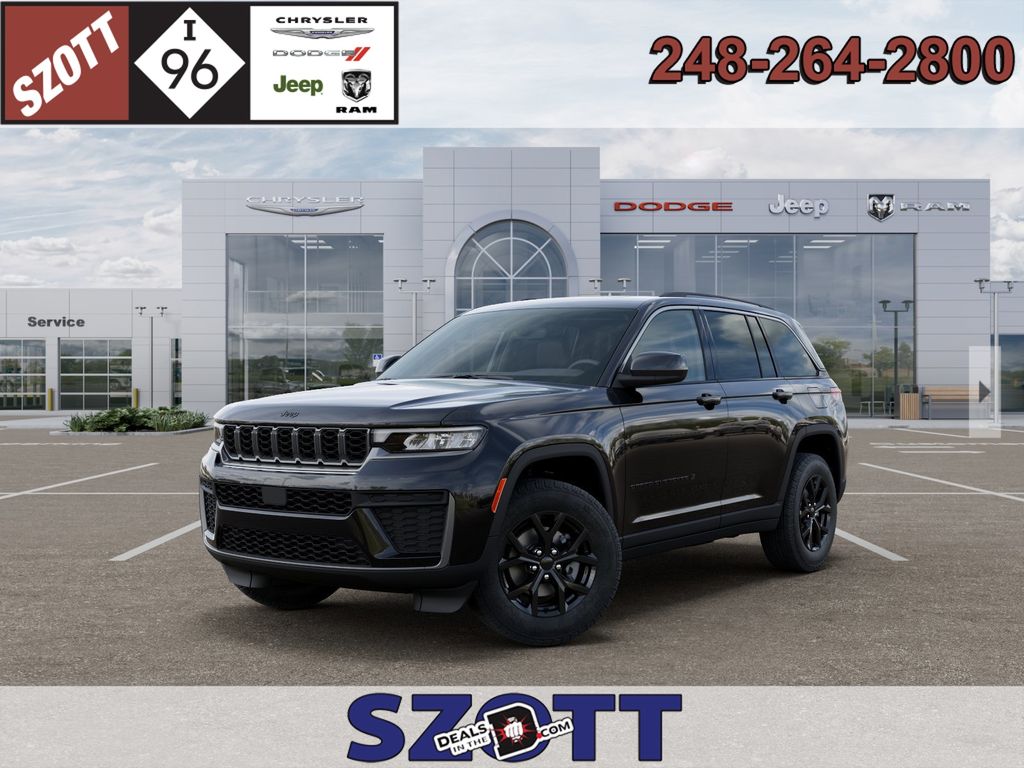 Diamond Black Crystal Pearlcoat 2026 Jeep Grand Cherokee SUV / Crossover Four-Wheel Drive 8-Speed Automatic