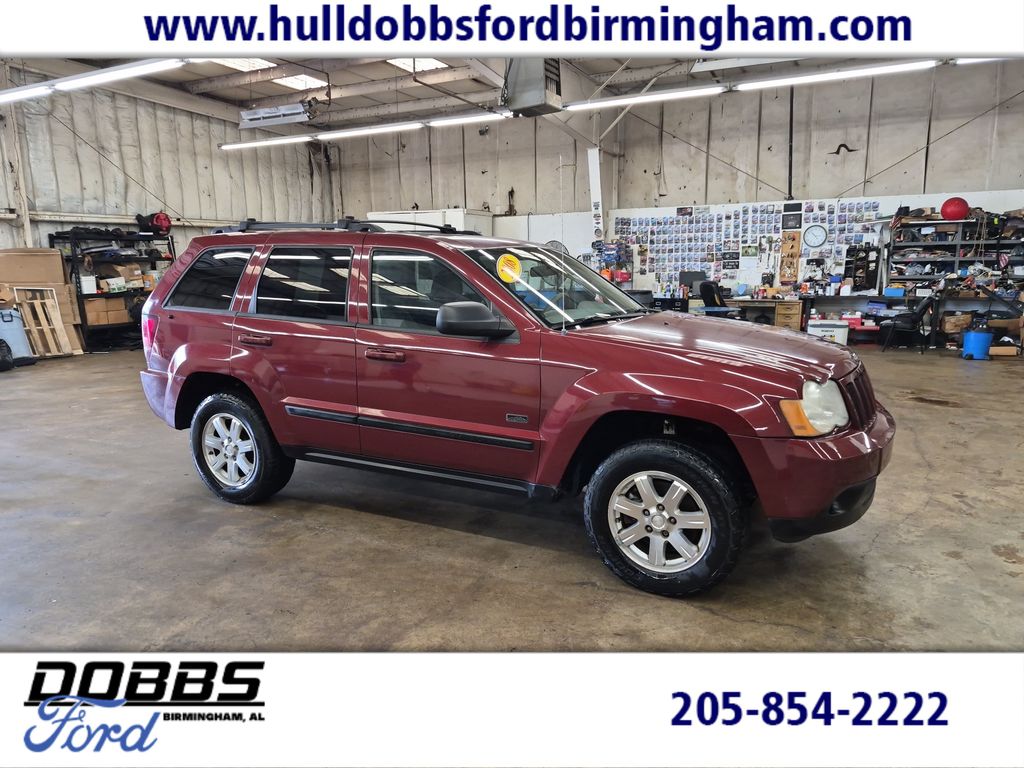 Red Rock Crystal Pearlcoat 2008 Jeep Grand Cherokee SUV / Crossover 4X2 5-Speed Automatic