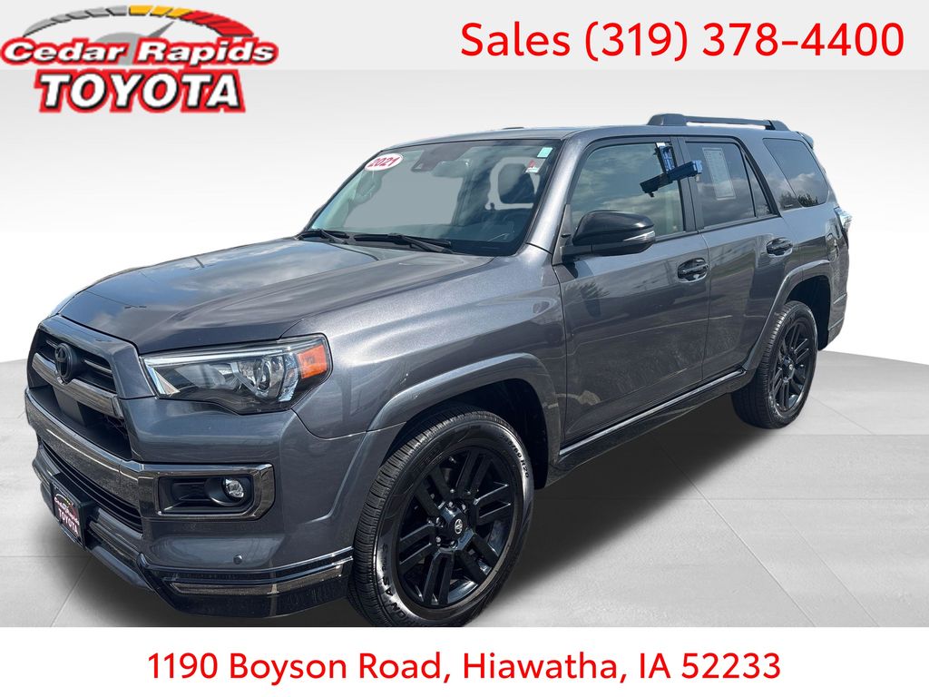 Magnetic Gray Metallic 2021 Toyota 4Runner SUV / Crossover All-Wheel Drive 5-Speed Automatic Overdrive