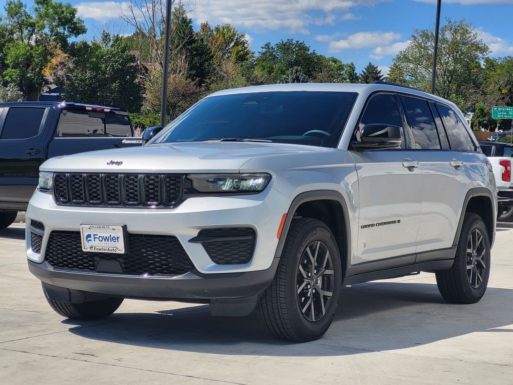 Silver Zynith 2024 Jeep Grand Cherokee SUV / Crossover Four-Wheel Drive 8-Speed Automatic
