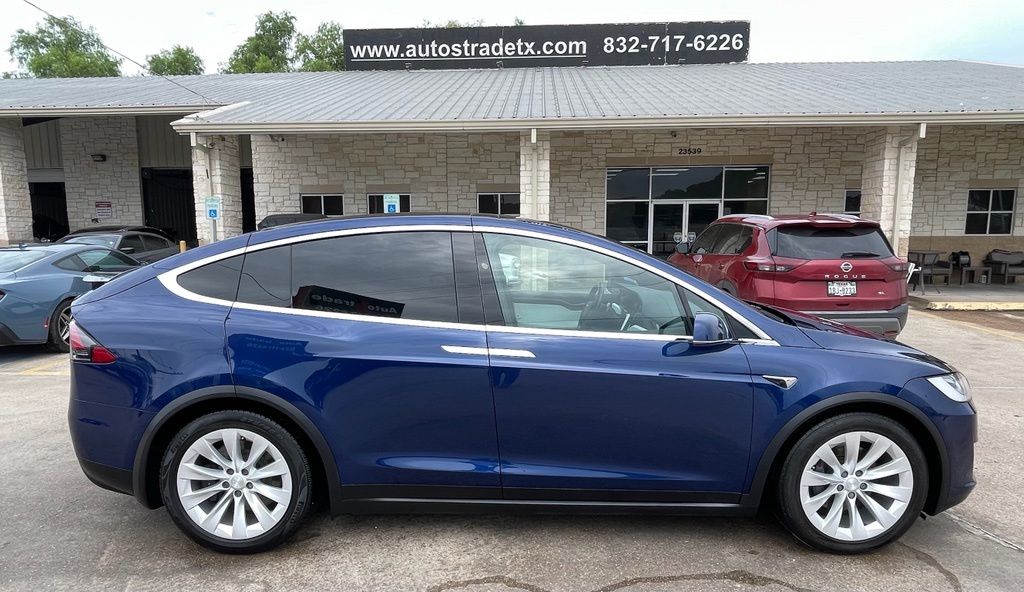 2018 Tesla Model X 75D Blue at Classic Elite Chevrolet Sugar Land