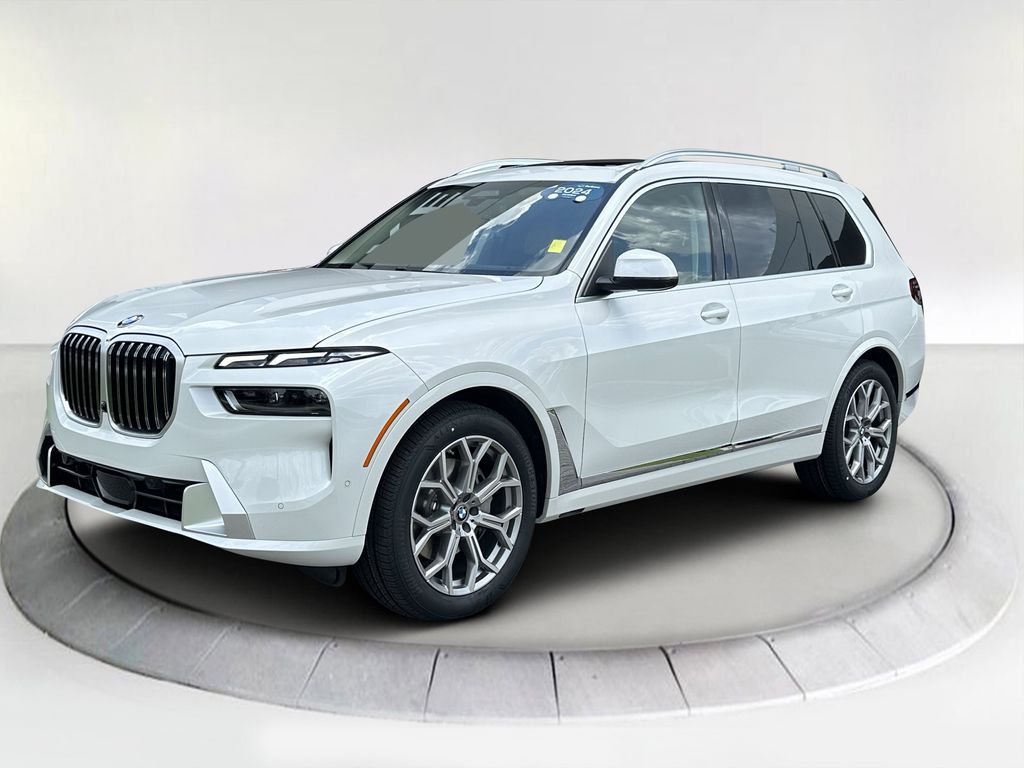 Mineral White Metallic 2024 BMW X7 SUV / Crossover All-Wheel Drive 8-Speed Automatic