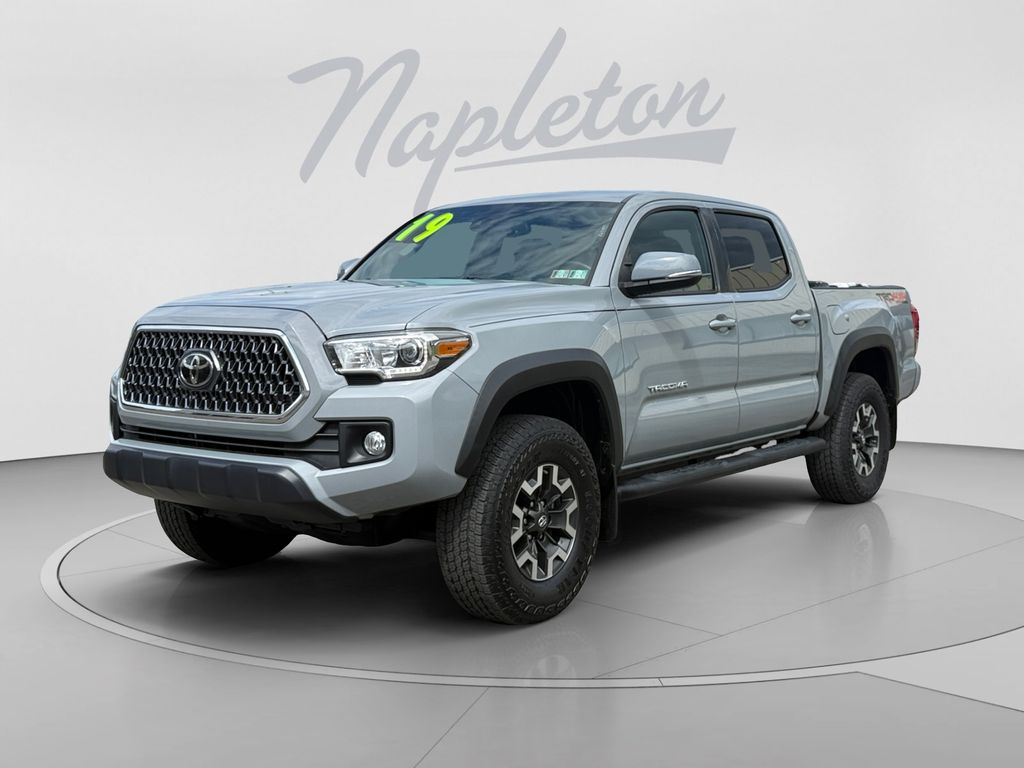 Gray 2019 Toyota Tacoma Pickup Truck Four-Wheel Drive 6-Speed Automatic