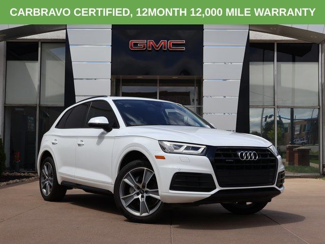 Ibis White 2020 Audi Q5 SUV / Crossover All-Wheel Drive 7-Speed Automatic