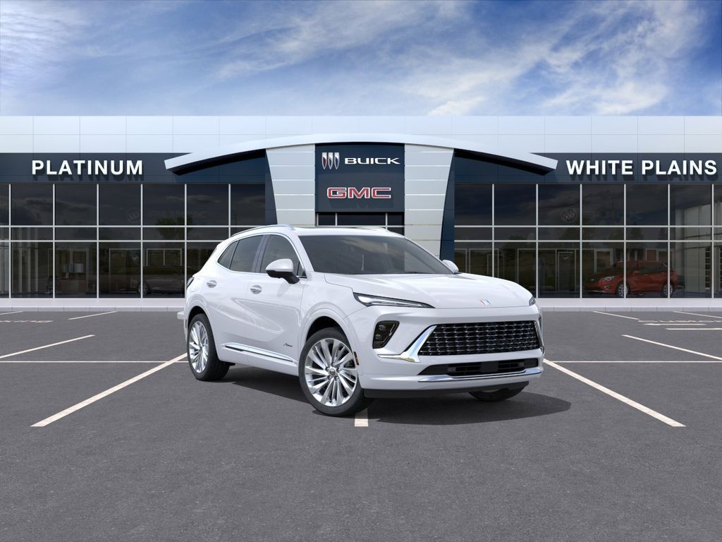 White Frost Tricoat 2024 Buick Envision Avenir AWD SUV / Crossover All-Wheel Drive 9-Speed Automatic