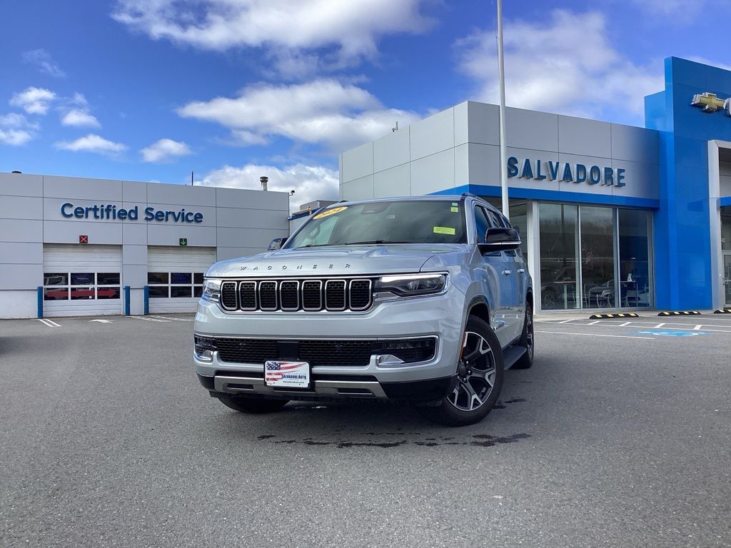 Silver Zynith 2024 Jeep Wagoneer Series III 4WD SUV / Crossover Four-Wheel Drive 8-Speed Automatic