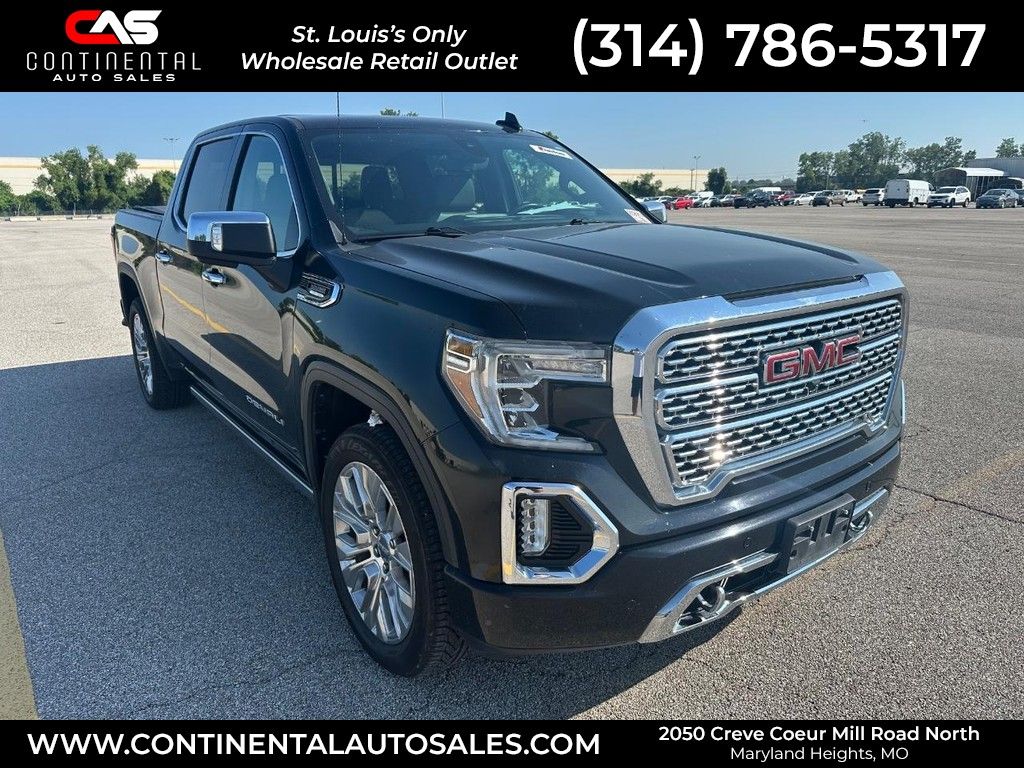Onyx Black 2020 GMC Sierra 1500 Pickup Truck Four-Wheel Drive Automatic