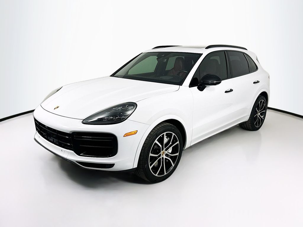 Carrara White Metallic 2019 Porsche Cayenne SUV / Crossover All-Wheel Drive 8-Speed Automatic
