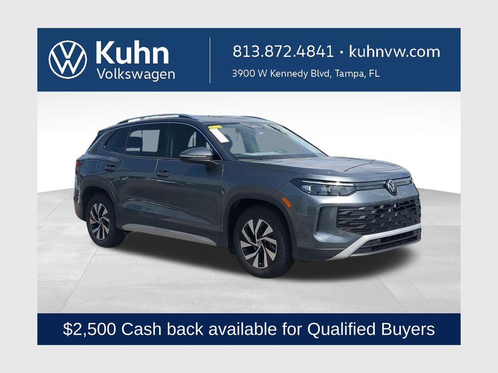 Platinum Gray Metallic 2026 Volkswagen Tiguan SUV / Crossover Front-Wheel Drive 8-Speed Automatic