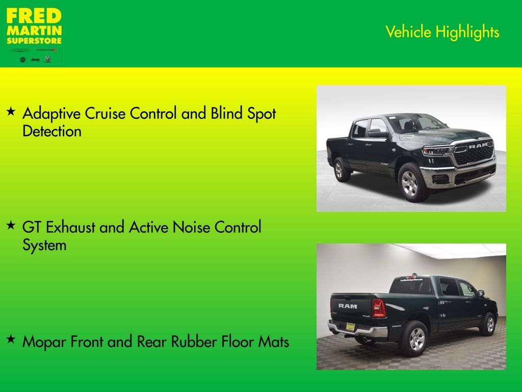 new 2026 Ram 1500 car, priced at $52,312