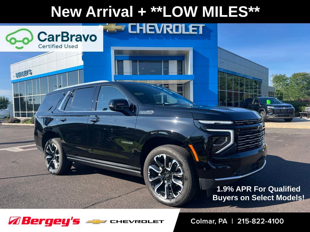 Black 2025 Chevrolet Tahoe SUV / Crossover Four-Wheel Drive