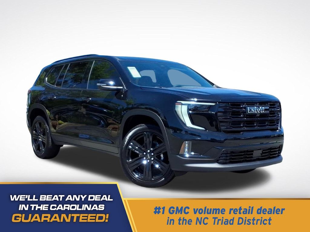 Black (Ebony Twilight Metallic) 2026 GMC Acadia SUV / Crossover Front-Wheel Drive 8-Speed Automatic