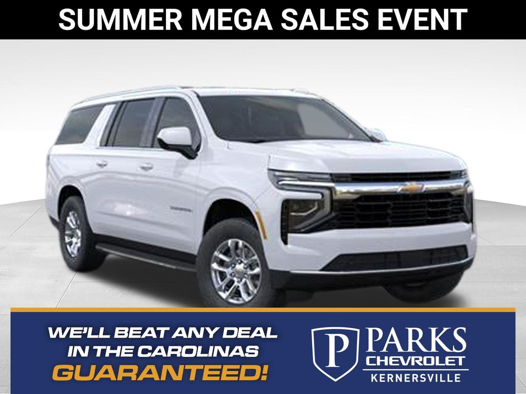 Summit White 2026 Chevrolet Suburban SUV / Crossover Four-Wheel Drive