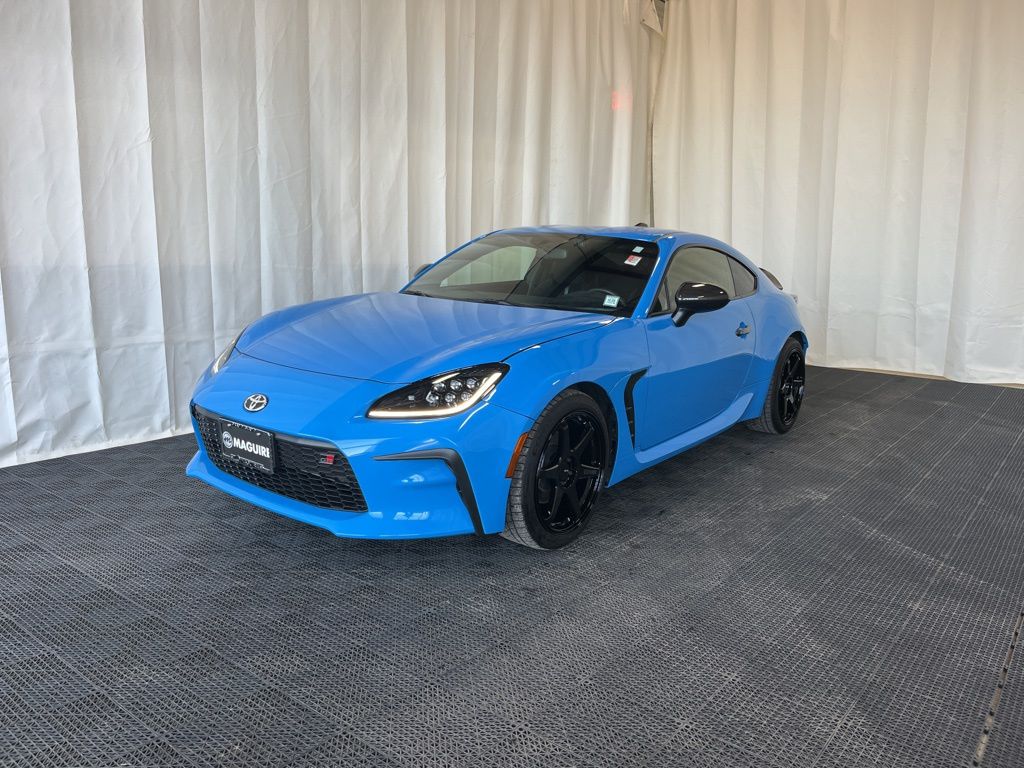 Blue 2023 Toyota GR86 Premium RWD Coupe Rear-Wheel Drive 6-Speed Automatic