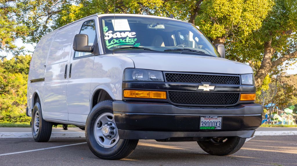 Used 2023 Chevrolet Express 2500 Work Van 3D Cargo Van