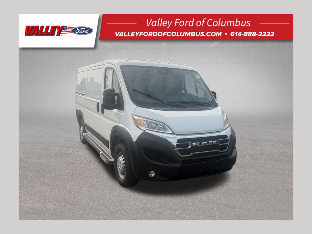 Bright White Clearcoat 2025 RAM ProMaster Van Front-Wheel Drive 9-Speed Automatic