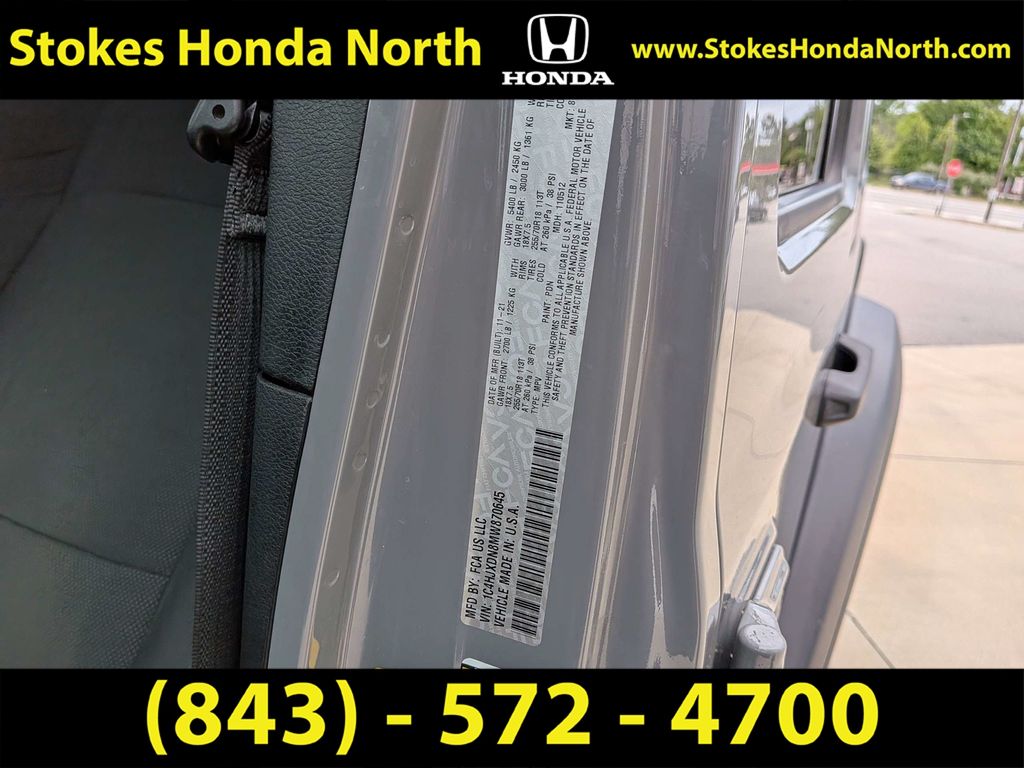 Used 2021 Jeep Wrangler SUV