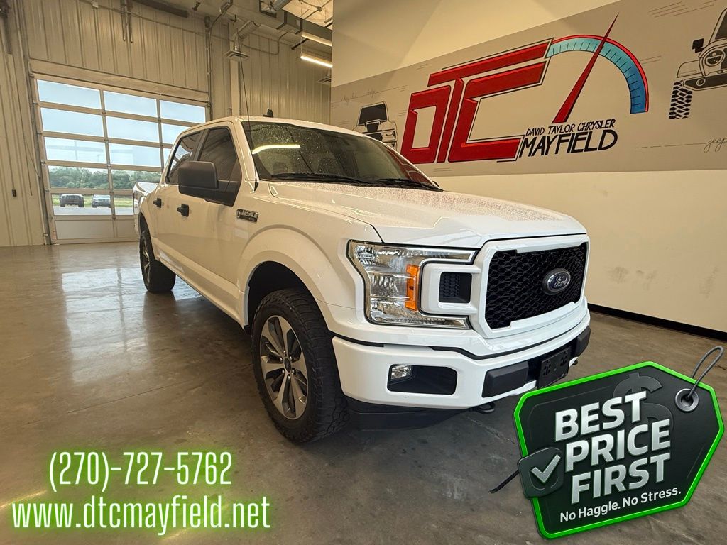 Oxford White 2020 Ford F-150 XL SuperCrew 4WD Pickup Truck Four-Wheel Drive Automatic