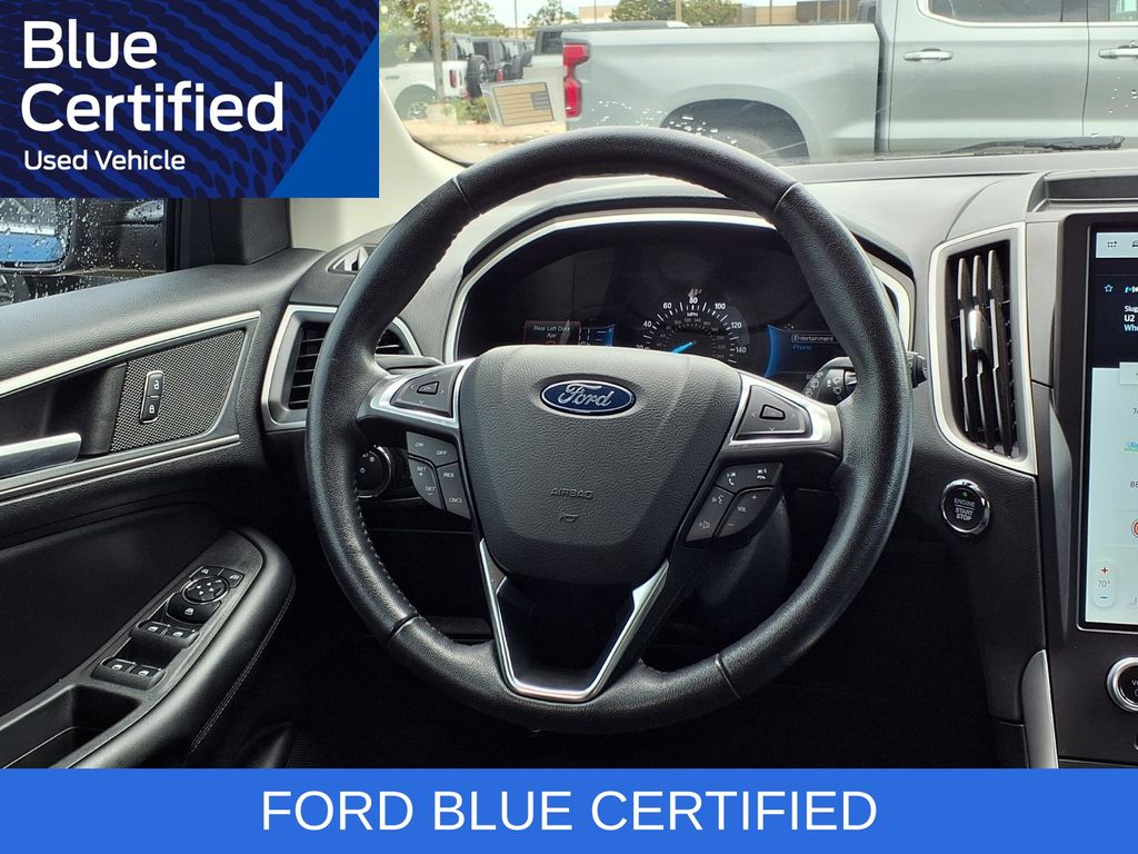 2021 Ford Edge SEL Blue at Legacy Ford